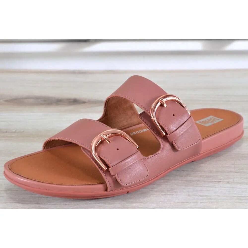 Fit Flop Gracie Two Strap Slide Sandals-- 11